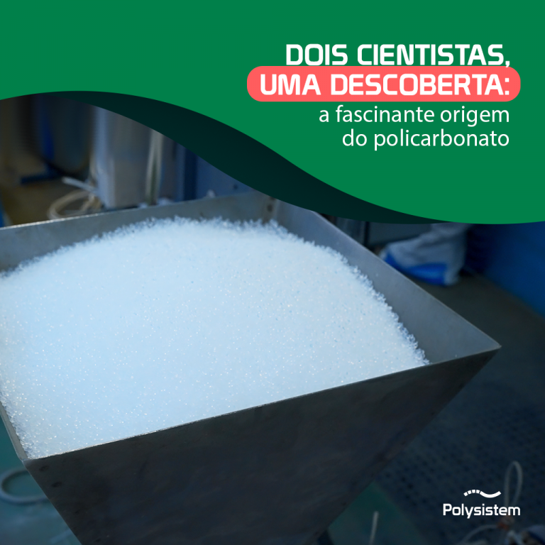 Leia mais sobre o artigo Dois cientistas, uma descoberta: a fascinante origem do policarbonato