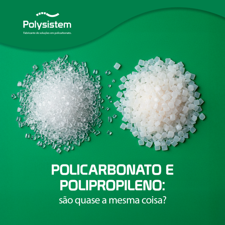 Leia mais sobre o artigo Policarbonato e polipropileno: são quase a mesma coisa?
